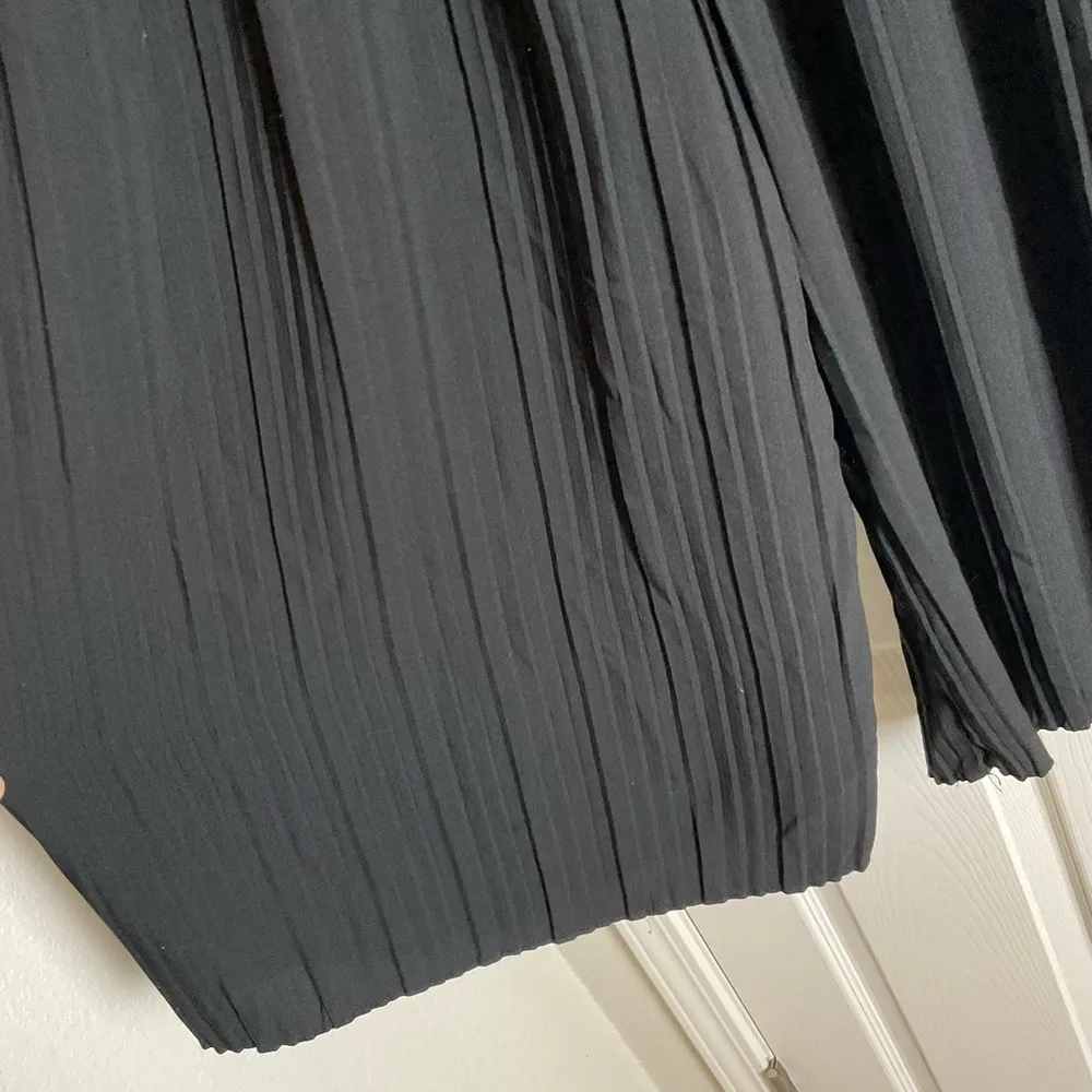 Rachel Zoe Women's Black Wide Leg Pull On Pants Size small - Image 5