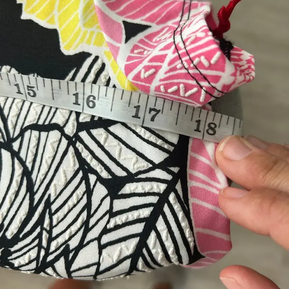 Ruby Rd‎ NWT Floral Shift Dress Womens Small Short Sleeve Casual Chic Pink - Image 6