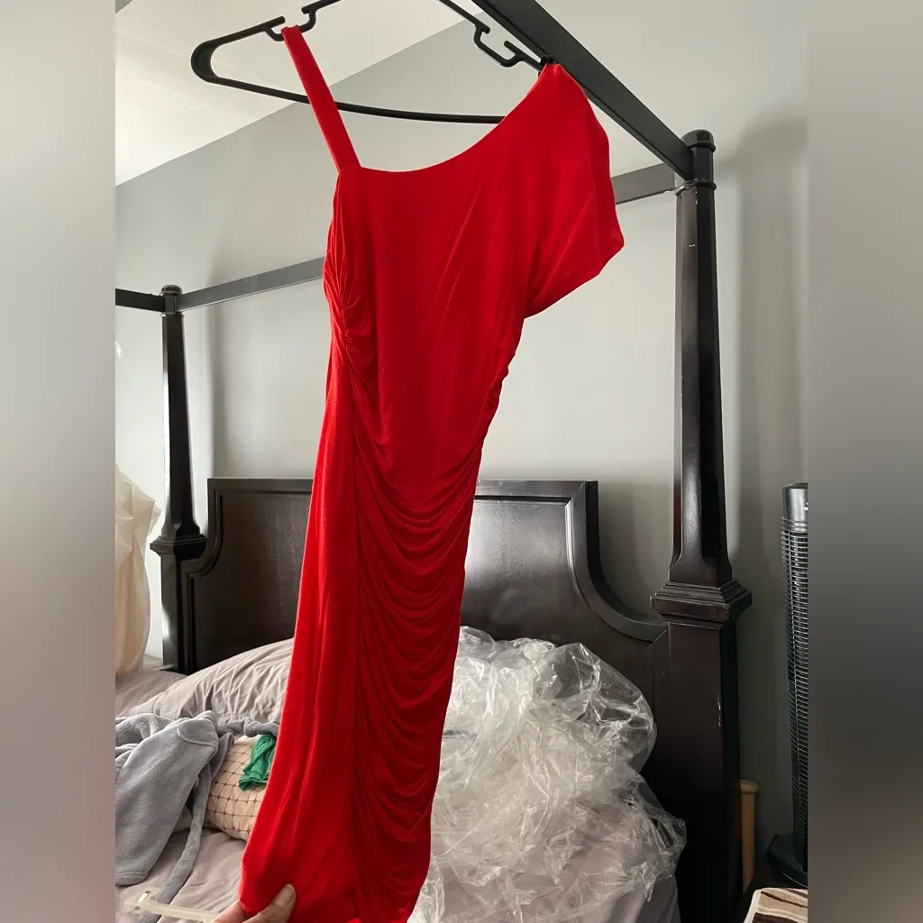 Bebe orange, XS, bodycon dress - Image 3