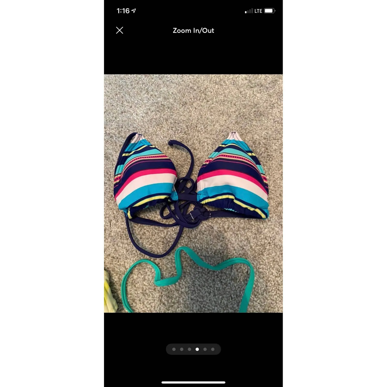 Bikini‎ top bundle hollister xs - Image 3