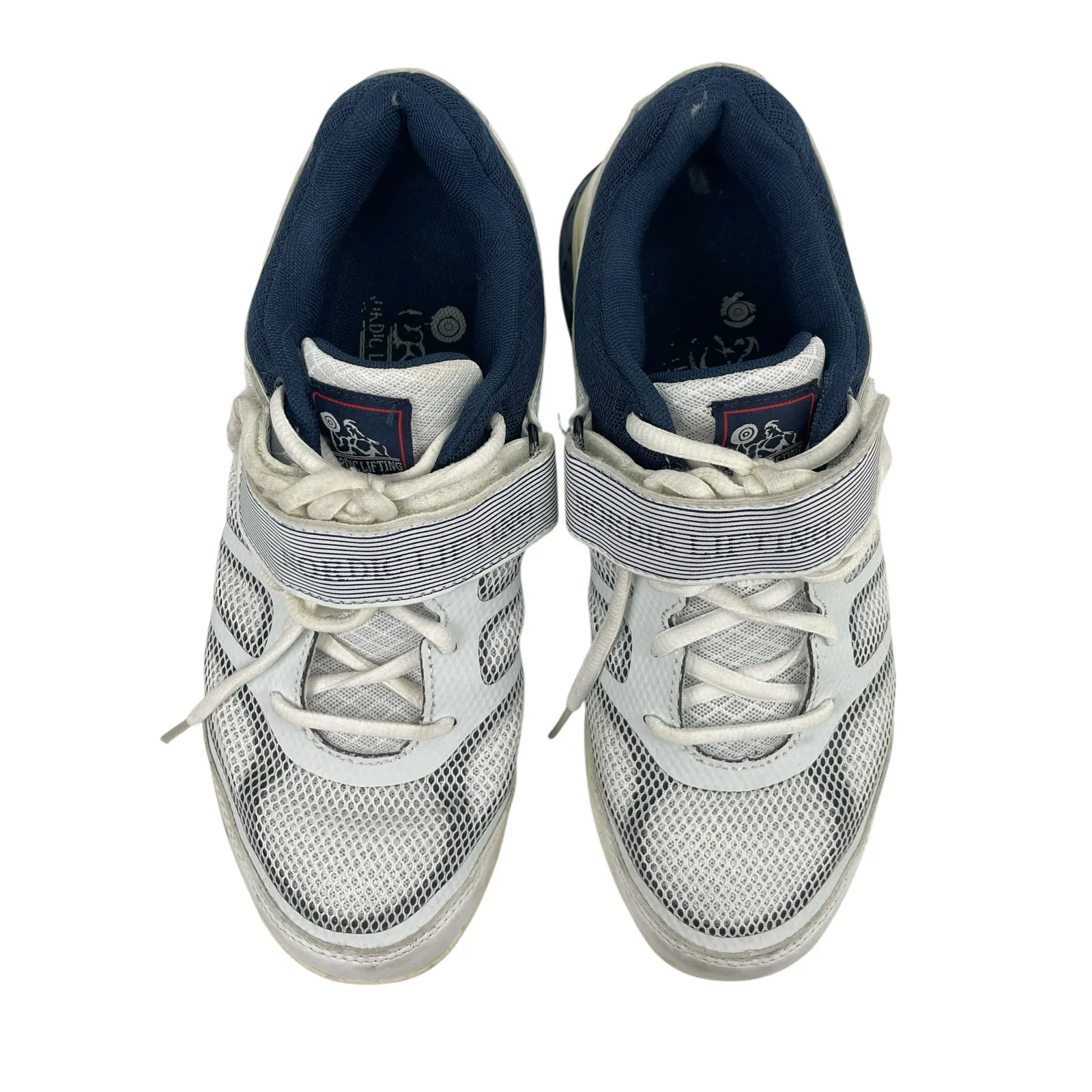 Nordic Lifting White Mesh Low Top Lace Up Round Toe Athletic Sneakers Shoes Sz 8 - Image 2