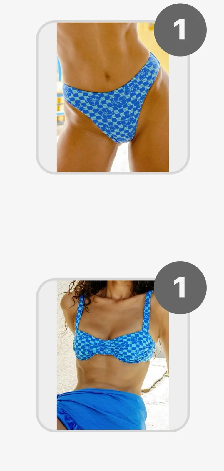 Berlook bikini set Blue - Image 3