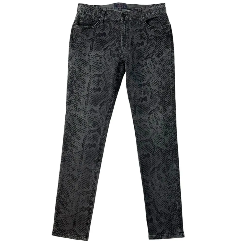 James Jeans Twiggy 5 Pocket Leggings Venom Slate Snakeskin Witchy 90s Size 31 - Image 2