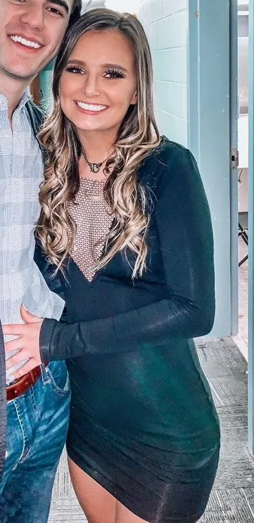 superdown Rhinestone Bodycon Dress - Image 2