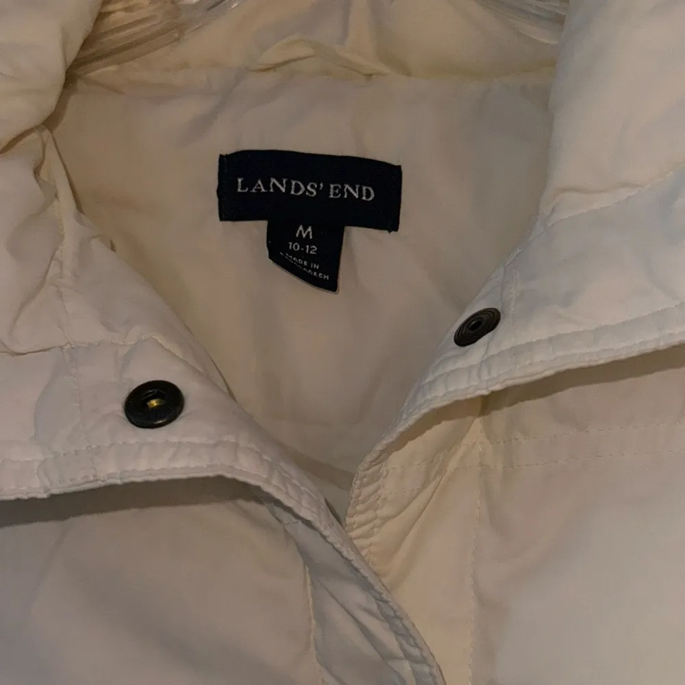 Lands' End Land’s End Cream Puffer Vest - Image 3