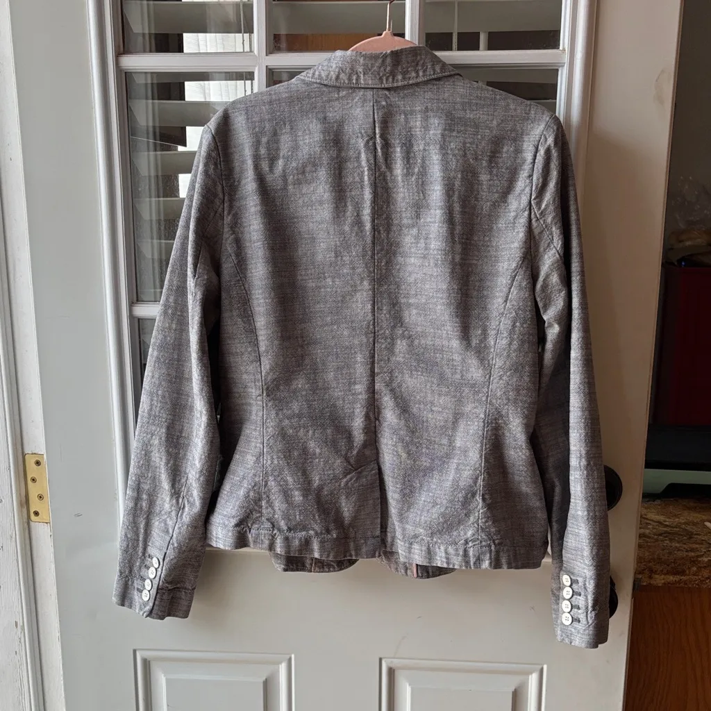 Eddie Bauer Charcoal Women's Suit Jacket - Image 8