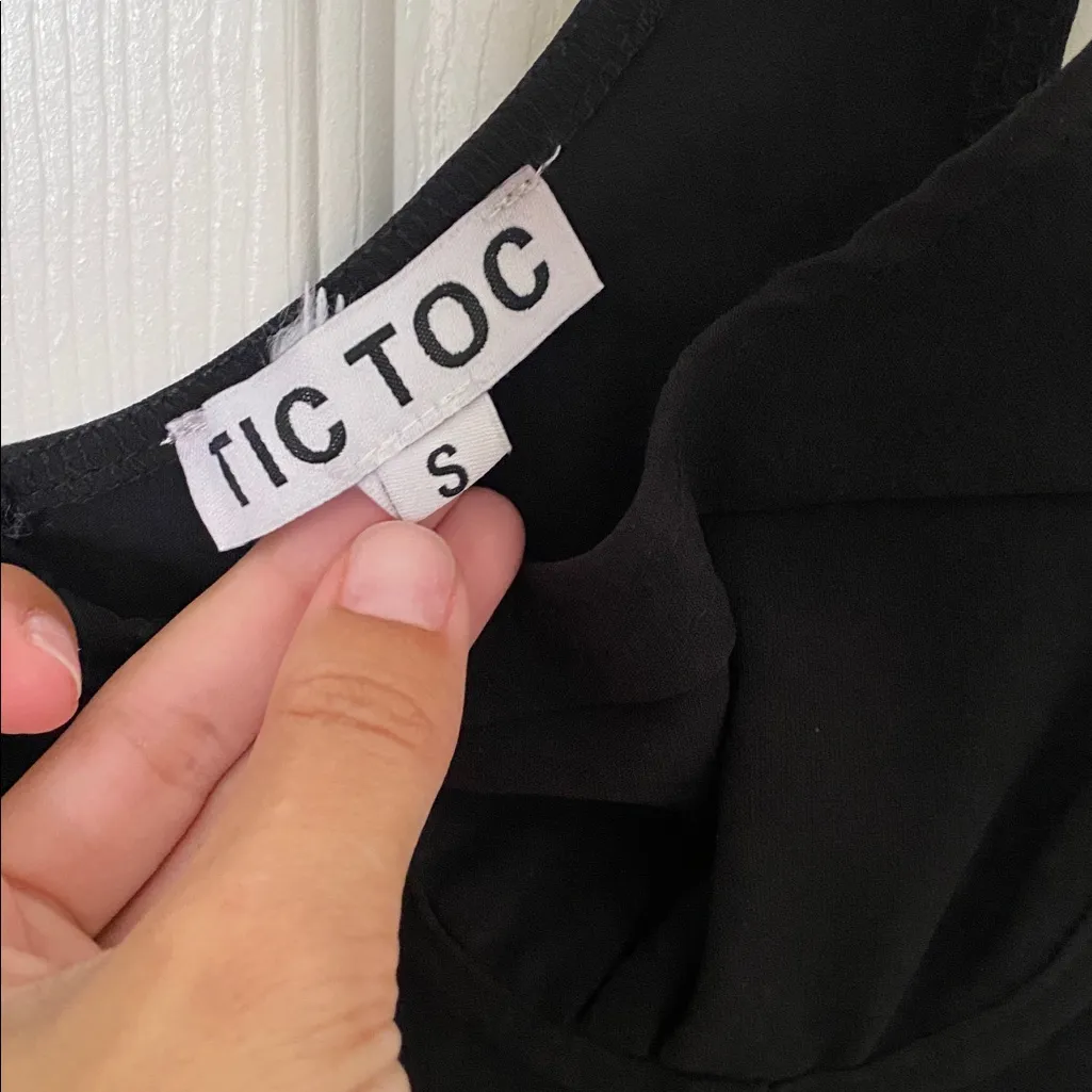 Tic Toc  Bustier Crop Top - Image 3