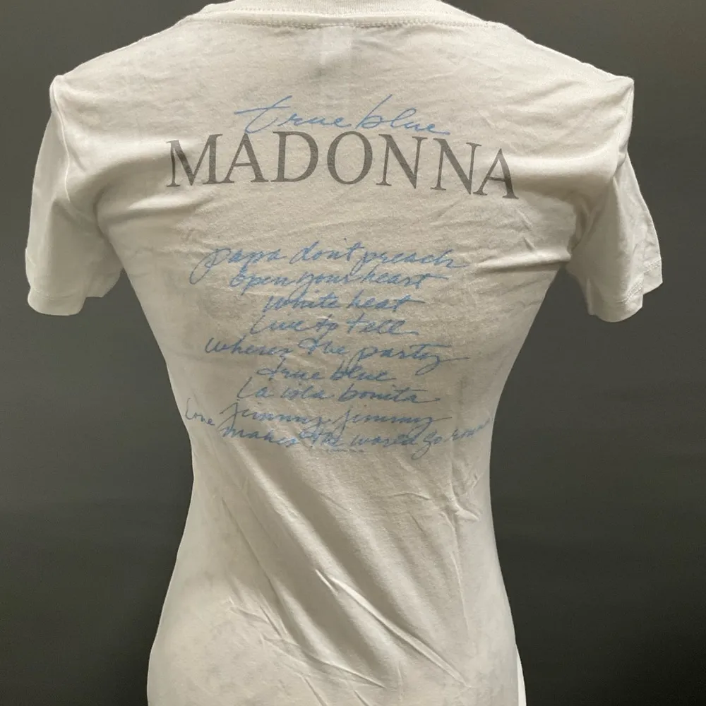 NWOT MADONNA TRUE BLUE TEE BY NEXT LEVEL - Image 5