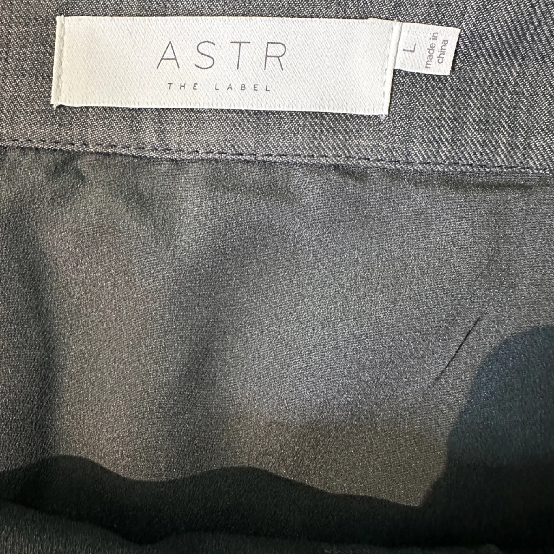 ASTR the Label | Revolve Doria Skirt‎ in Charcoal Mini romance Chic L $98 NWT - Image 10