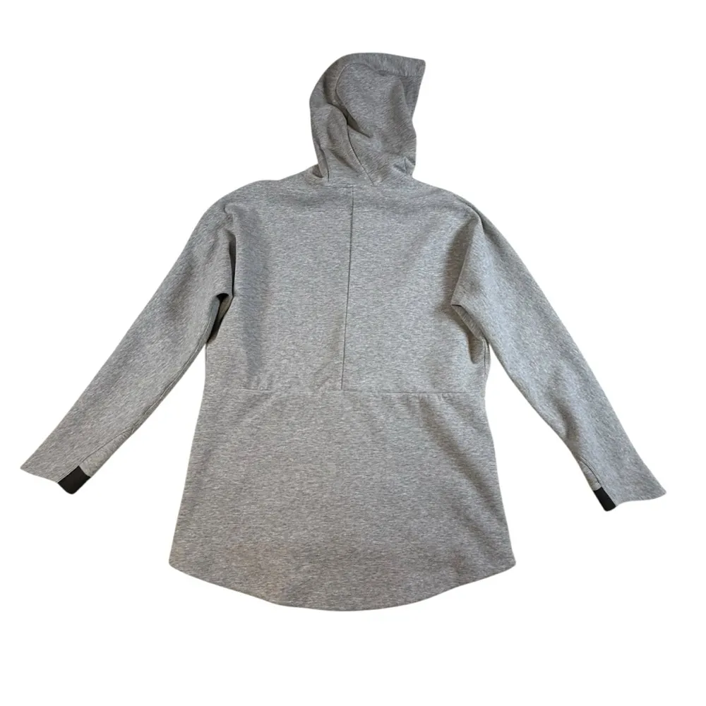 Athleta Triumph Hoodie Women's Size Small Workout Zip-Up Jacket Organic Cotton - Image 3