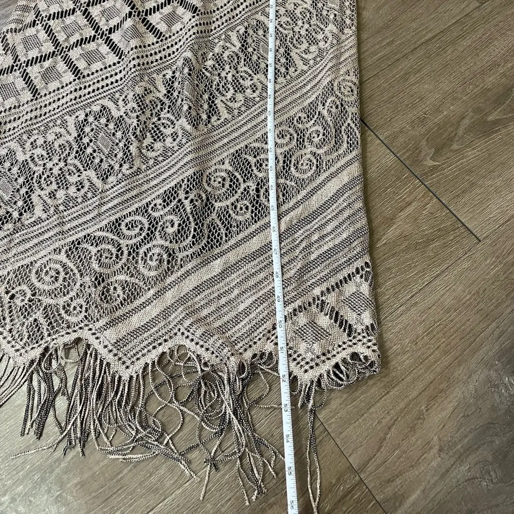 Harlow Dresses Vintage Maxi Dress Beige Boho Chic Fairy Whimsy Goth Size 10 Tan - Image 14