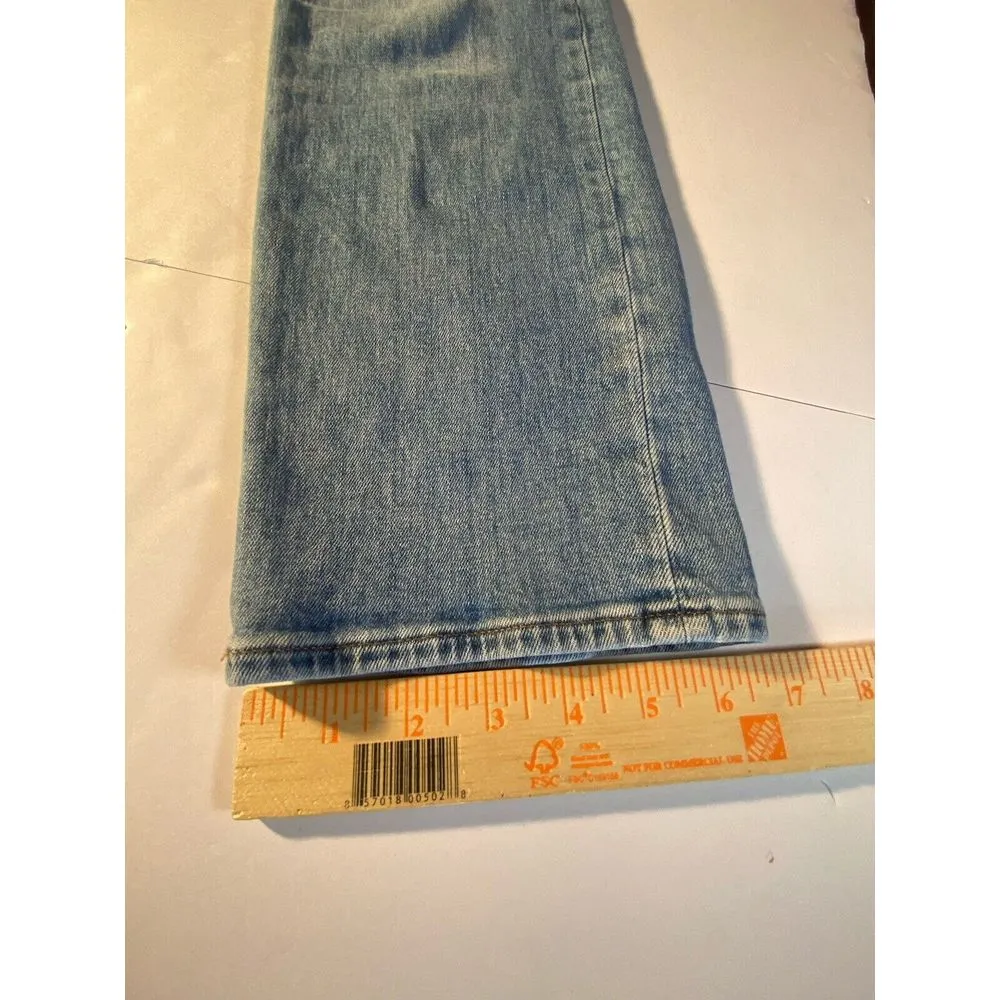 Madewell Jeans Womens 26 Slim Demi Boot Medium Wash High Rise‎ Whiskered Comfort - Image 8