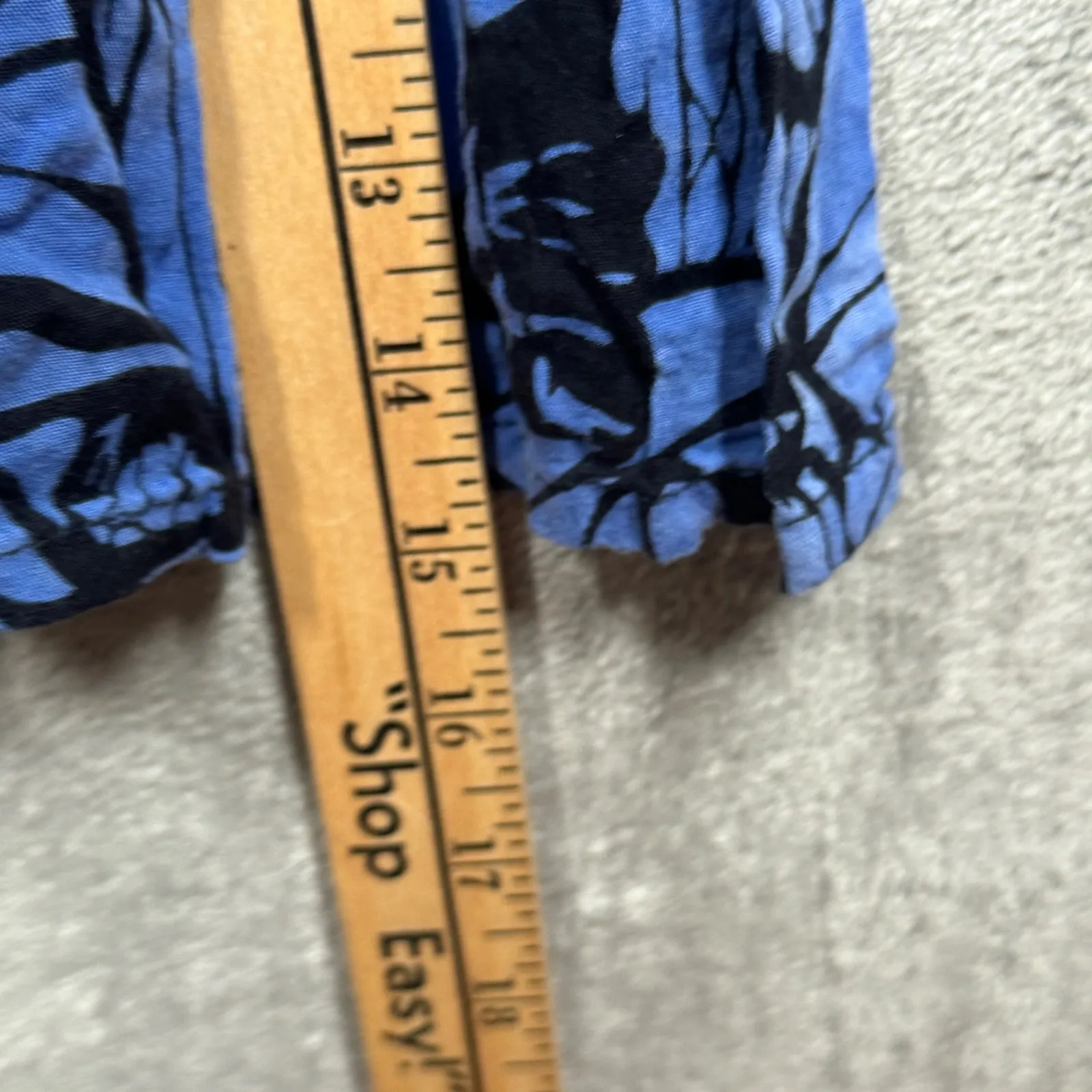 Blue Ginger Midi‎ Dress Sleeveless Floral Casual Summer Sun Dress Blue Size XS - Image 9