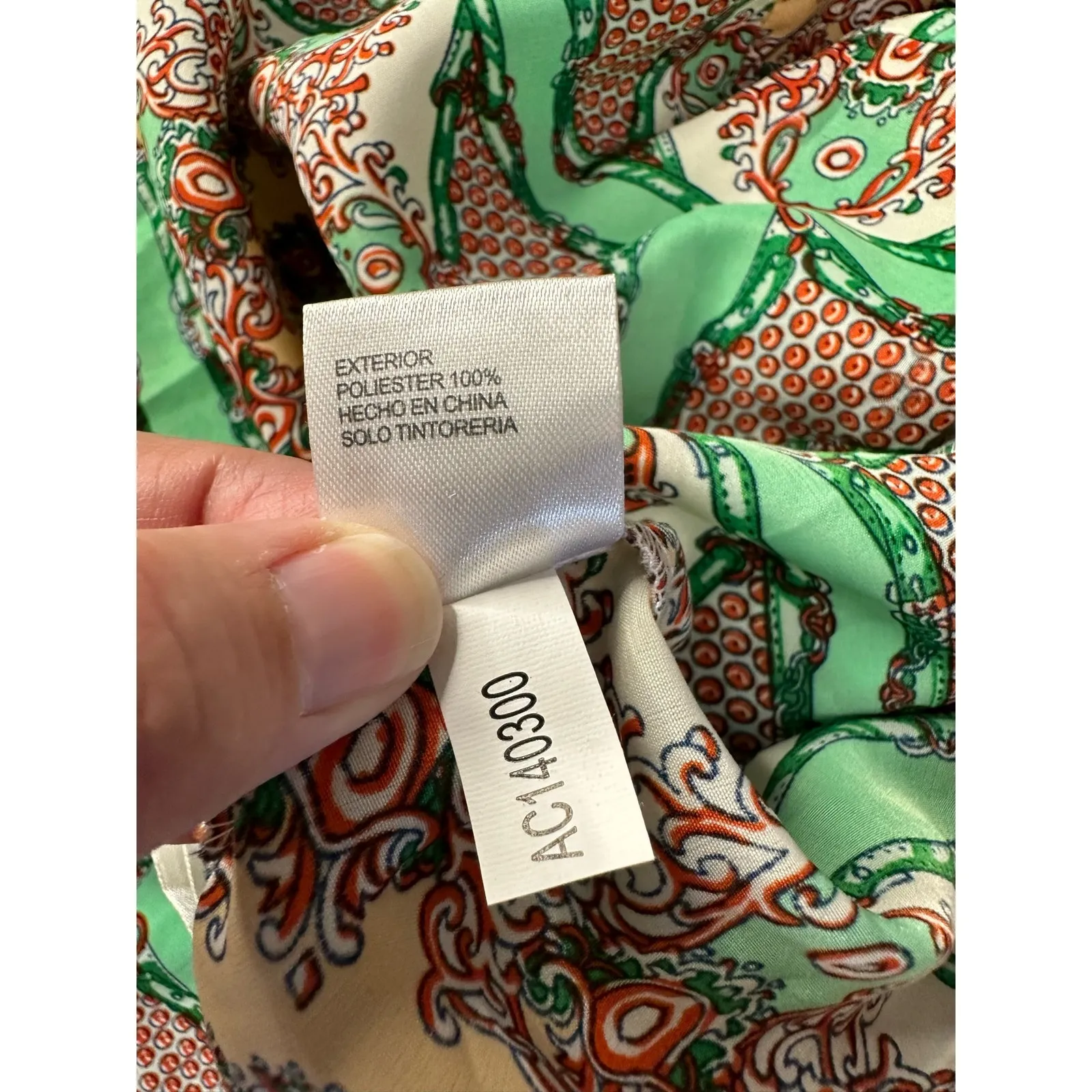 Gianni Bini Women Green Casual Pants Size L Avant‎ Garde Designer Funky - Image 6