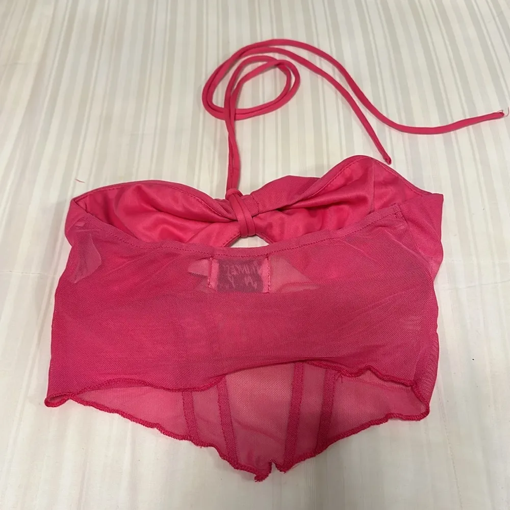 Princess Polly Tie neck top. - Image 2