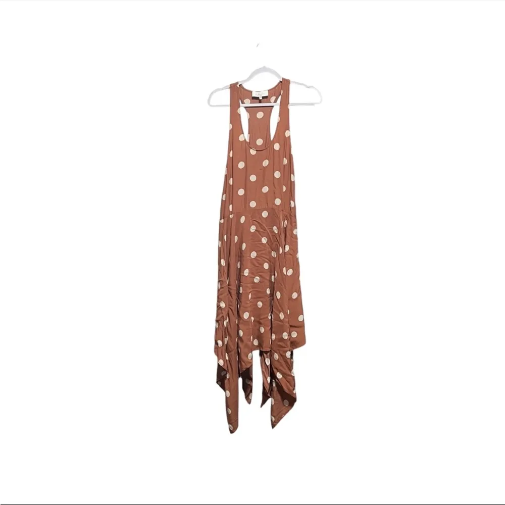 L'Academie x Revolve The Leona Midi Dress in Rust &
Ivory Dot in Rust, EUC - Image 7