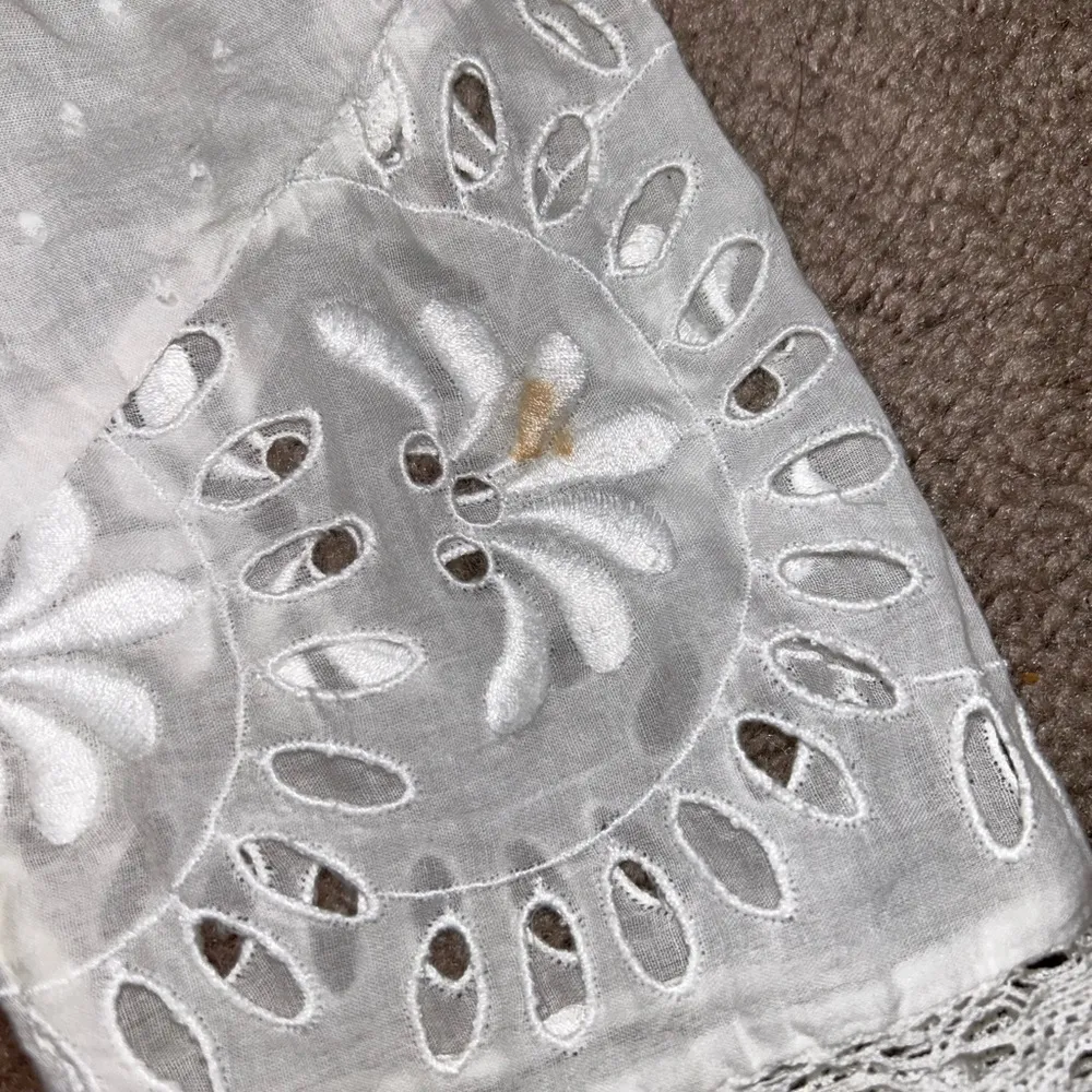 Loveshackfancy Isidore White Lace Mini Dress Size Large - Image 9