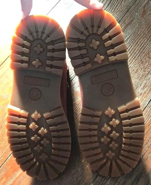 Timberland Maroon  Boots - Image 8