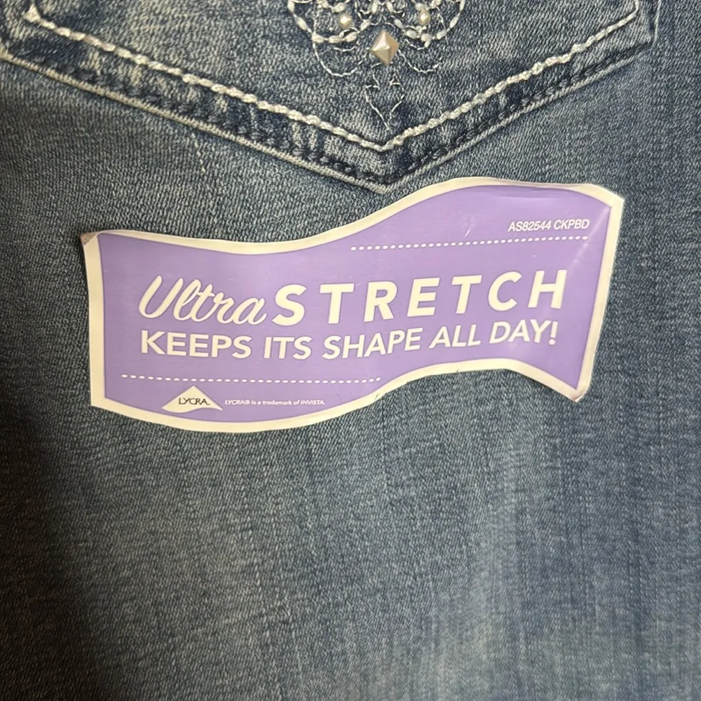 NWT Lee Houston Bootcut Midrise Fit Flex Motion Jeans Size 10 Medium - Image 8