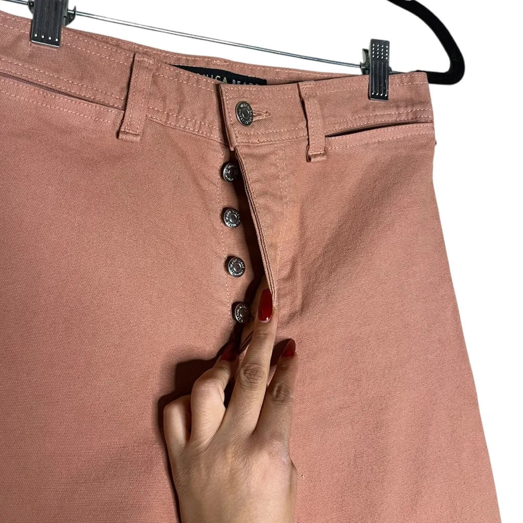 Veronica beard 'Cynthia 12.5" gaucho pants' in dusty rose size 25 - Image 3