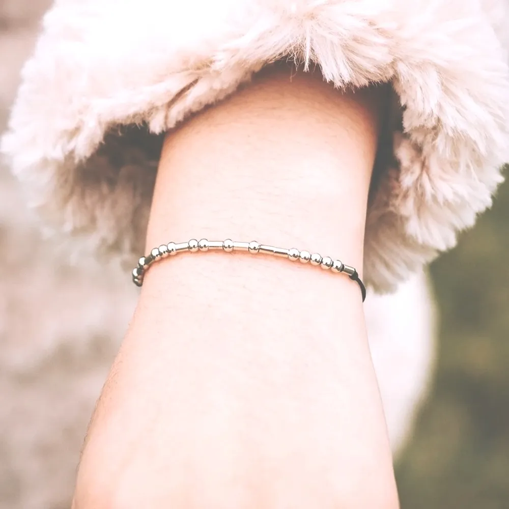 NEW | Morse Code "I Love You"‎ Bracelet - Image 3