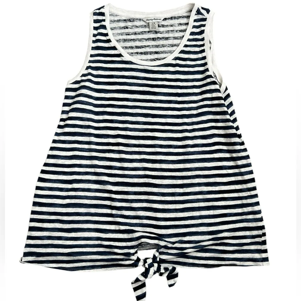 Tommy Bahama Linen Striped Top - Image 2