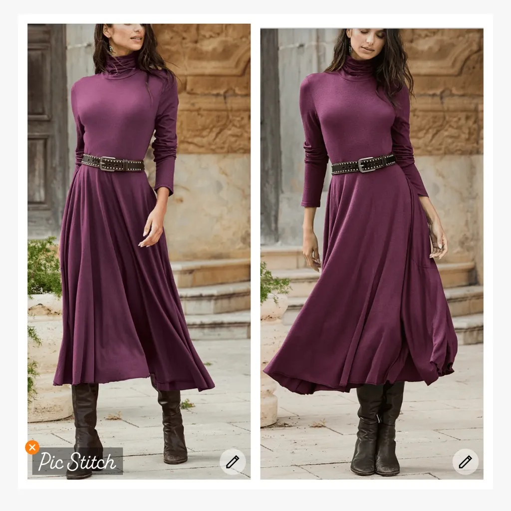 Peruvian Connection Ariana Dress Amethyst - Image 2