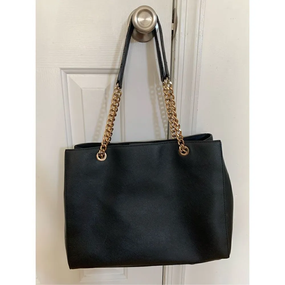 Michael Kors black handbag tote - Image 2
