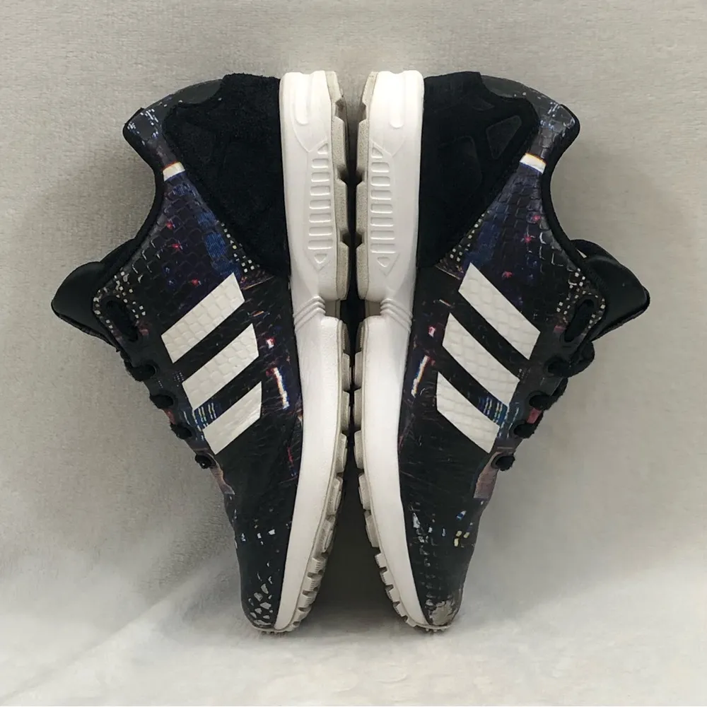 Adidas ZX FLUX TOKYO CITYSCAPE Running 8000 TORSION Boost Gym Shoes Womens 8.5. - Image 8