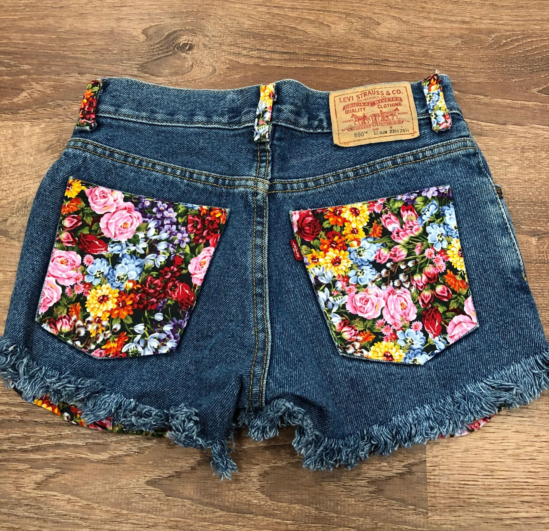 Vintage Floral Shorts - Image 2