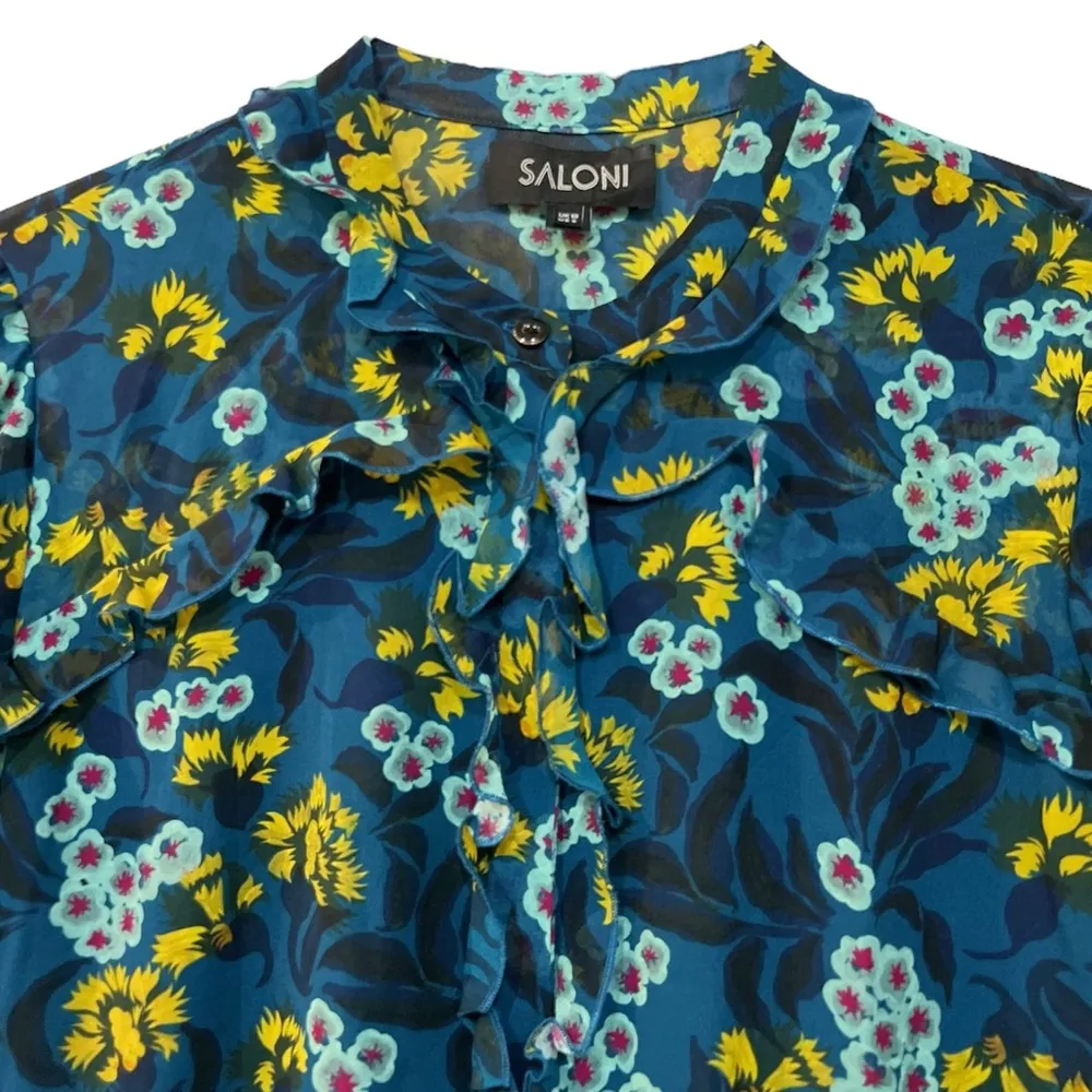 SALONI Tilly Ruffled Floral - Image 6