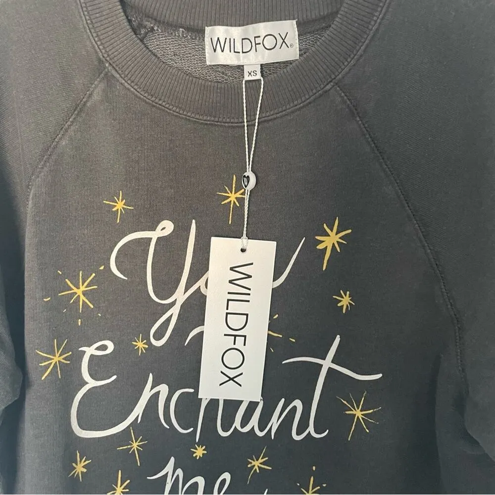 WILDFOX Enchantress Sommers Oversized Sweatshirt NWT - Image 3