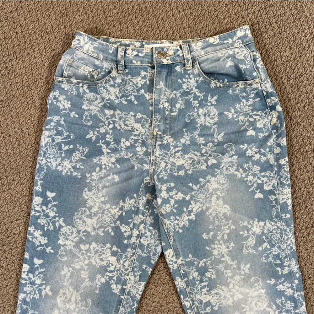 Amisu  Floral Jeans - Image 7
