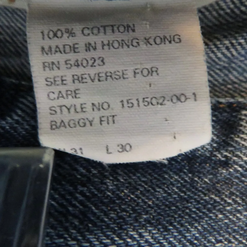 1990s Gap Straight Leg High Rise Jeans Tapered Yoke Mom Jeans Waist 31" - Image 5