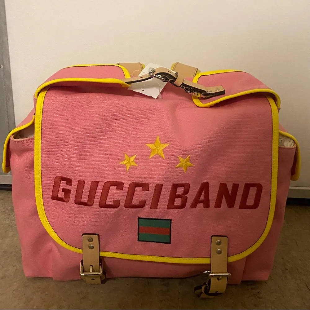 Gucci Gucci Band Diaper Backpack - Image 5