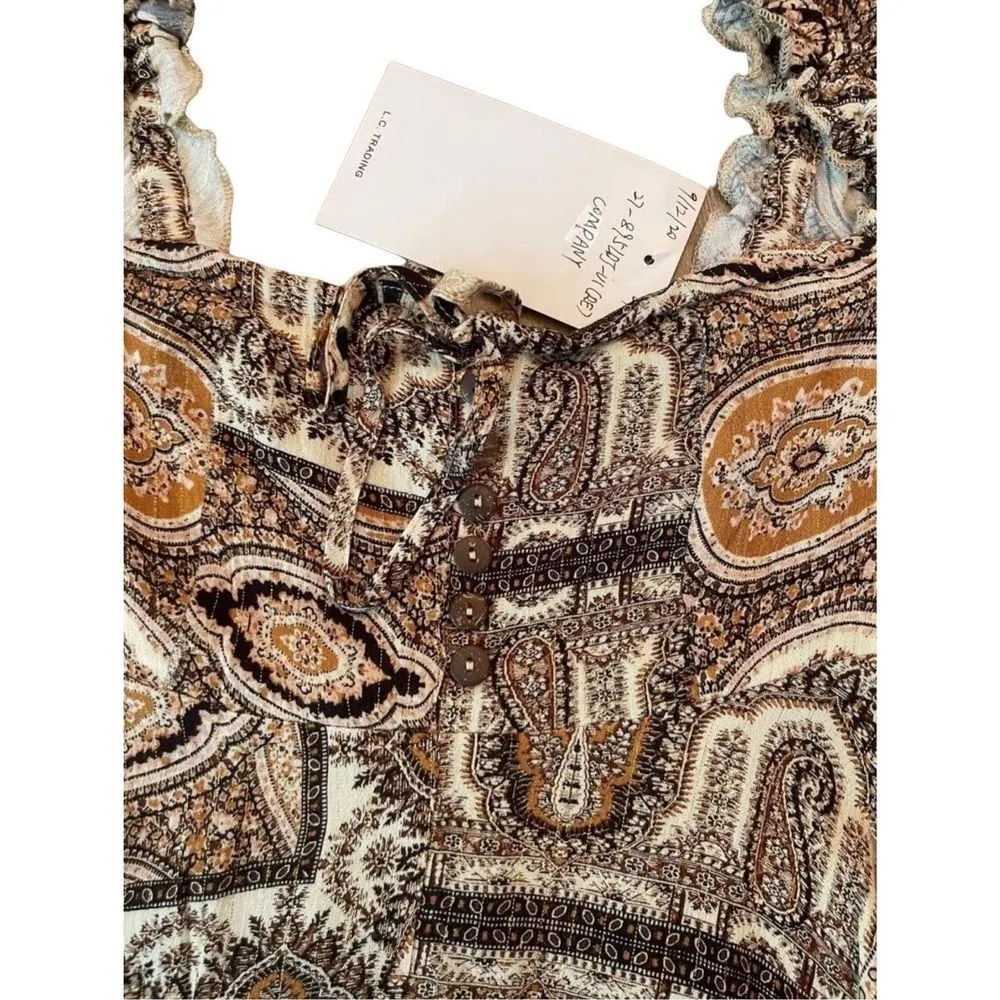 VICI Boutique Boho Mini Dress Size Small NWT - Image 7