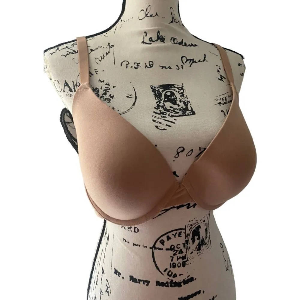 Anne Klein SZ 34DD lightly lined bra in brown with convertible straps - Image 2