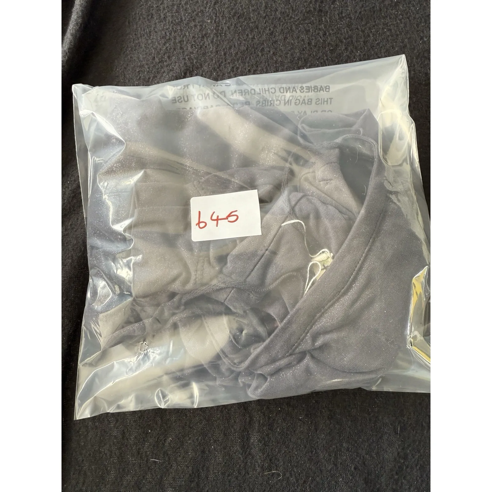 Free People We The Free‎ Grey Metallic Long Sleeve Top Women's Extra Small - Image 9