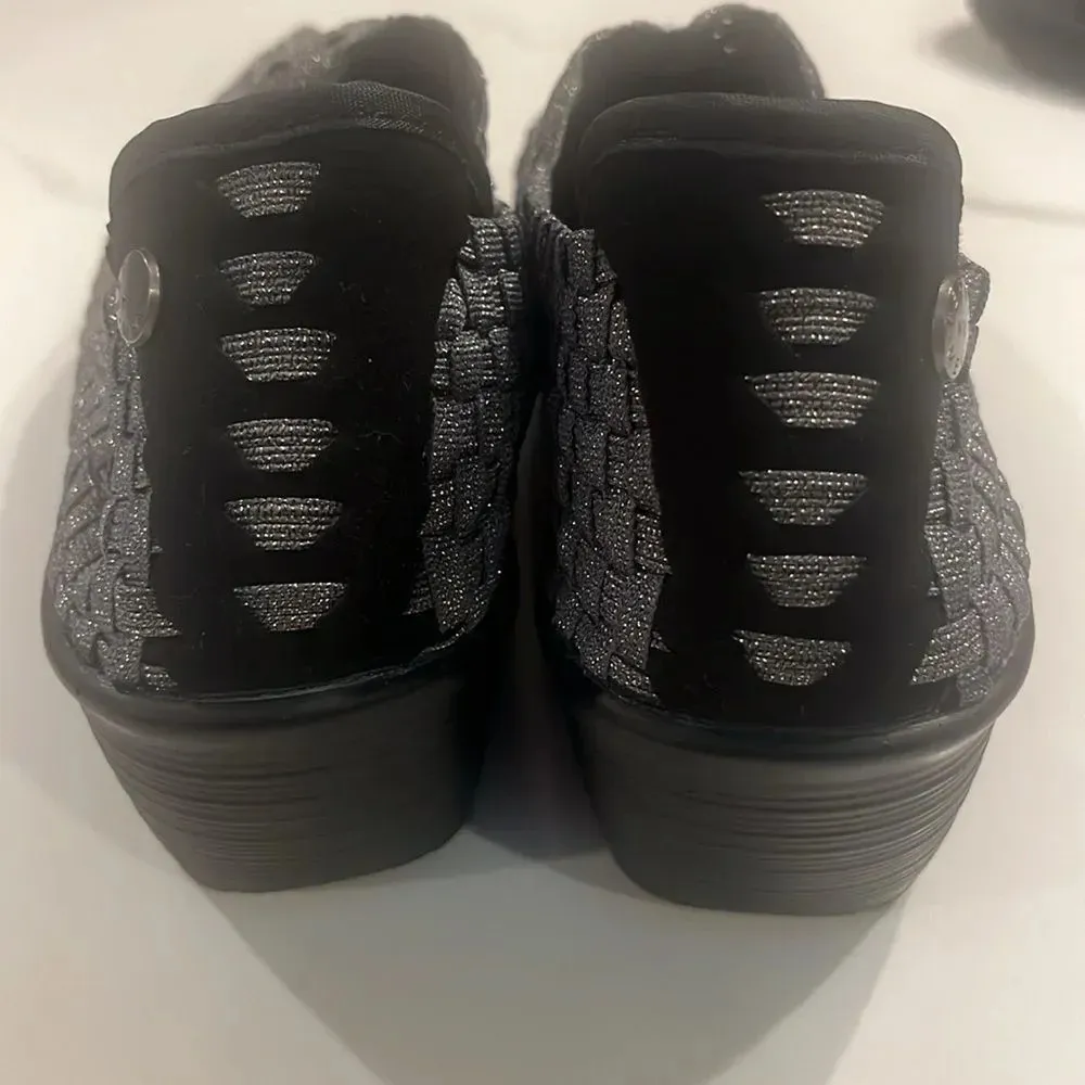 Bernie Mev Gem Wedge Greyish Blue Size 11 - Image 6