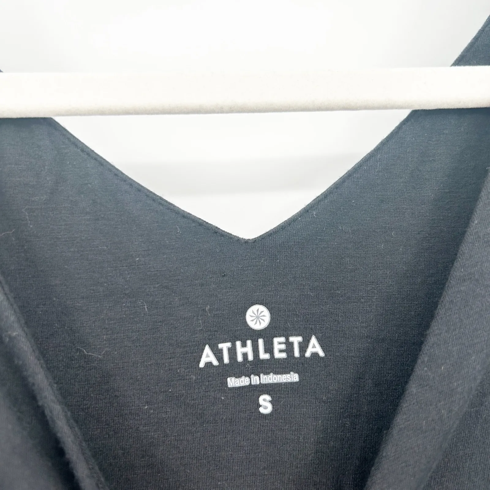 Athleta‎ Womens Santorini Active Buttery Soft Wide Strap Tank Dress Size S Black - Image 4