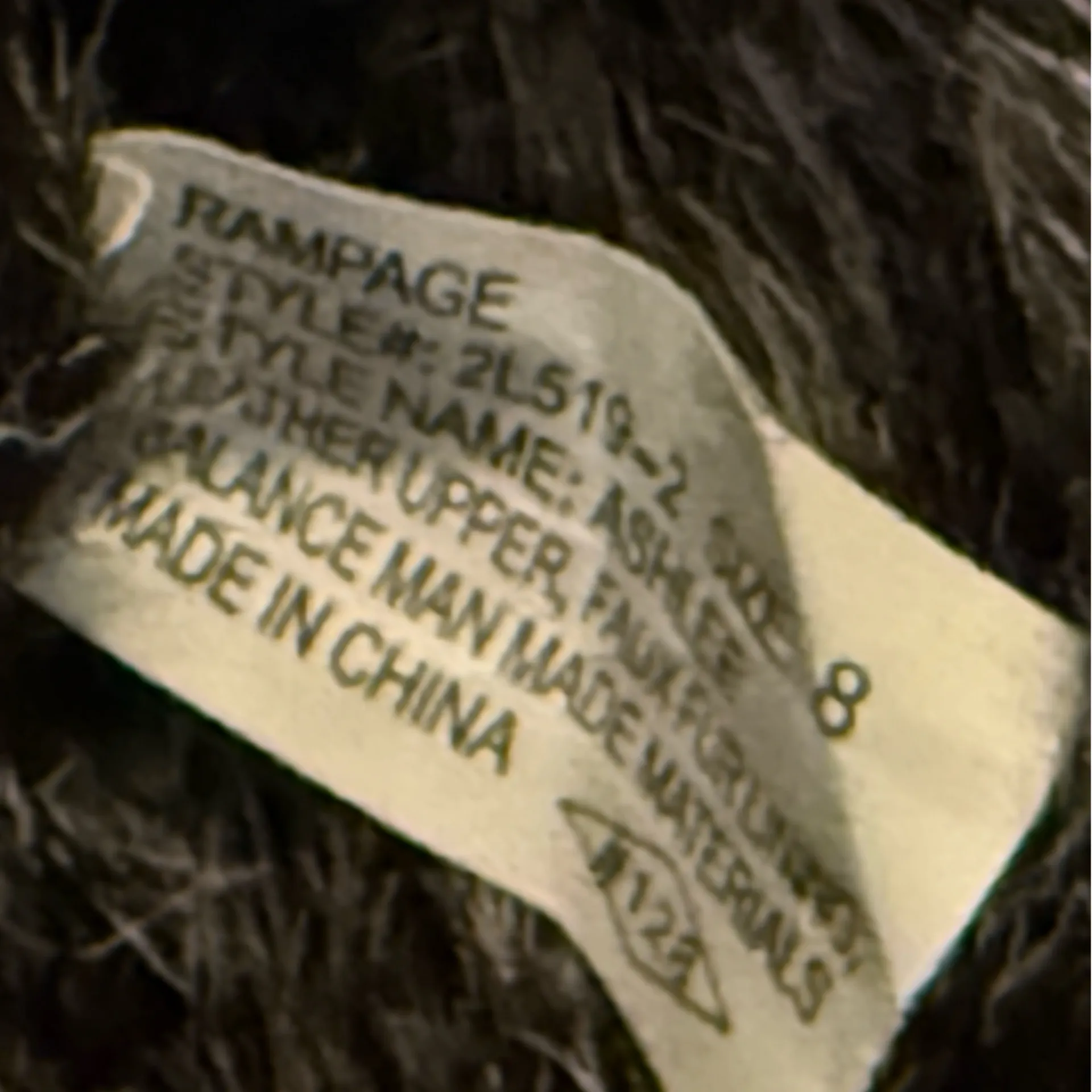 Rampage Ashlee Black Suede Leather Mid Calf Boots Women’s Sz 8 Pull On Faux Fur - Image 7