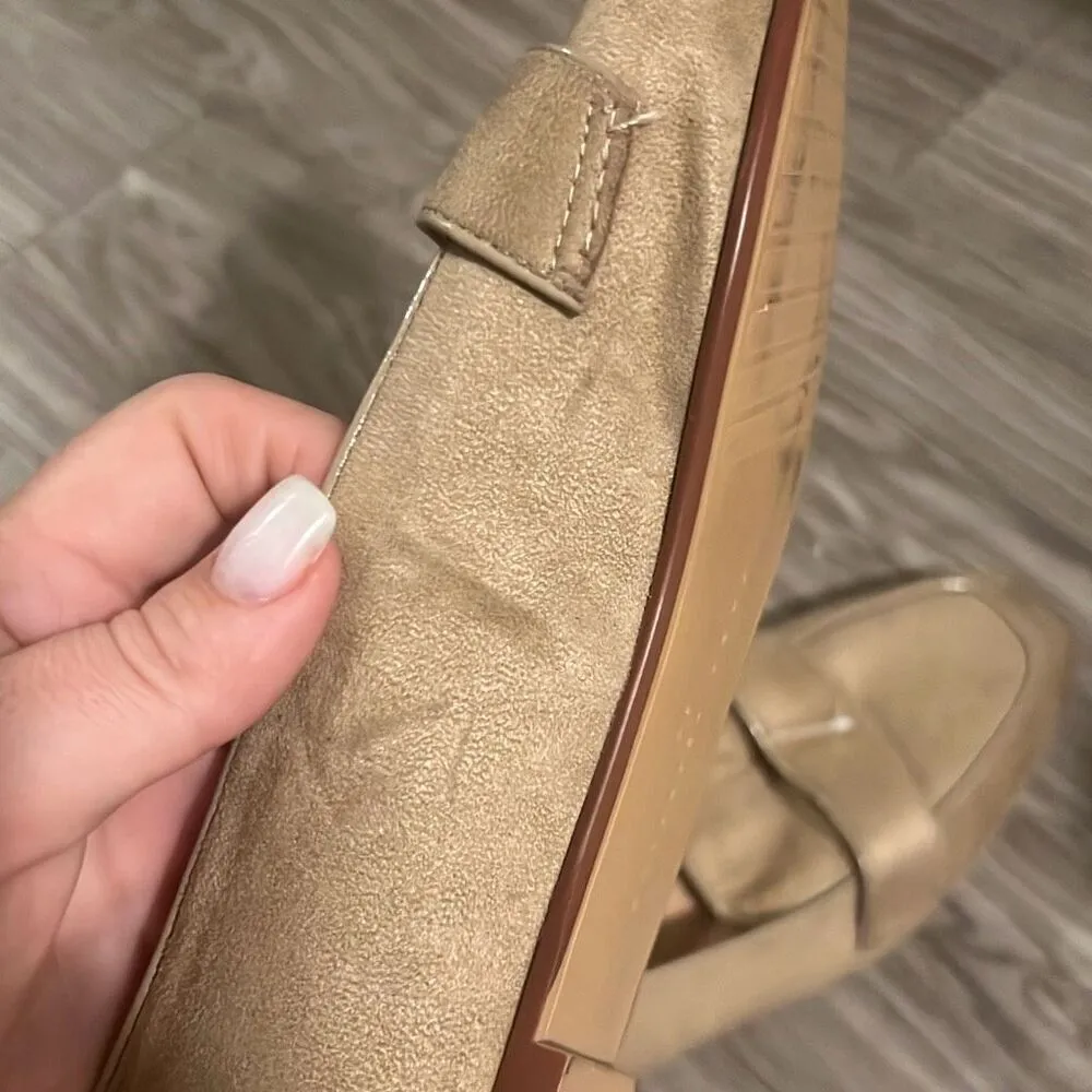 ✨Zara Tan Penny Sz 40 Loafers✨ - Image 13