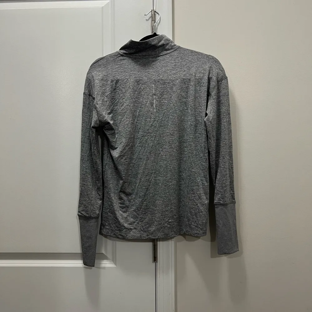 Nike Gray Running Element Dri-Fit Half Zip Top Size XS - Image 6