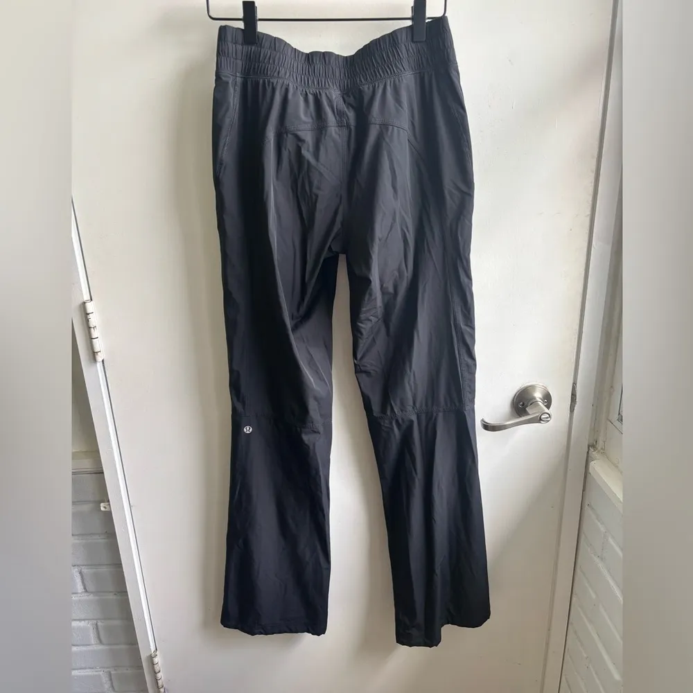 Lululemon Run: Dog Runner Black Double Lined Pant Size‎ 4 Athleisure workout - Image 3