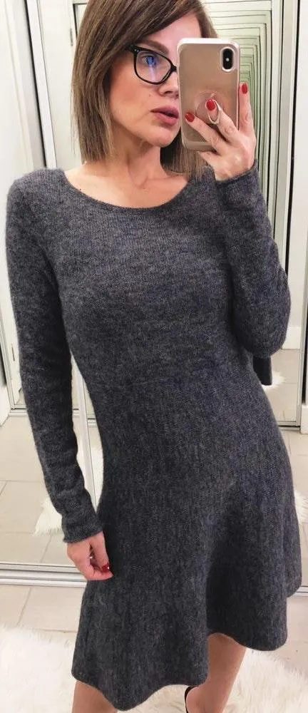 Jasmine Alpaca Sweater Dress - Image 4