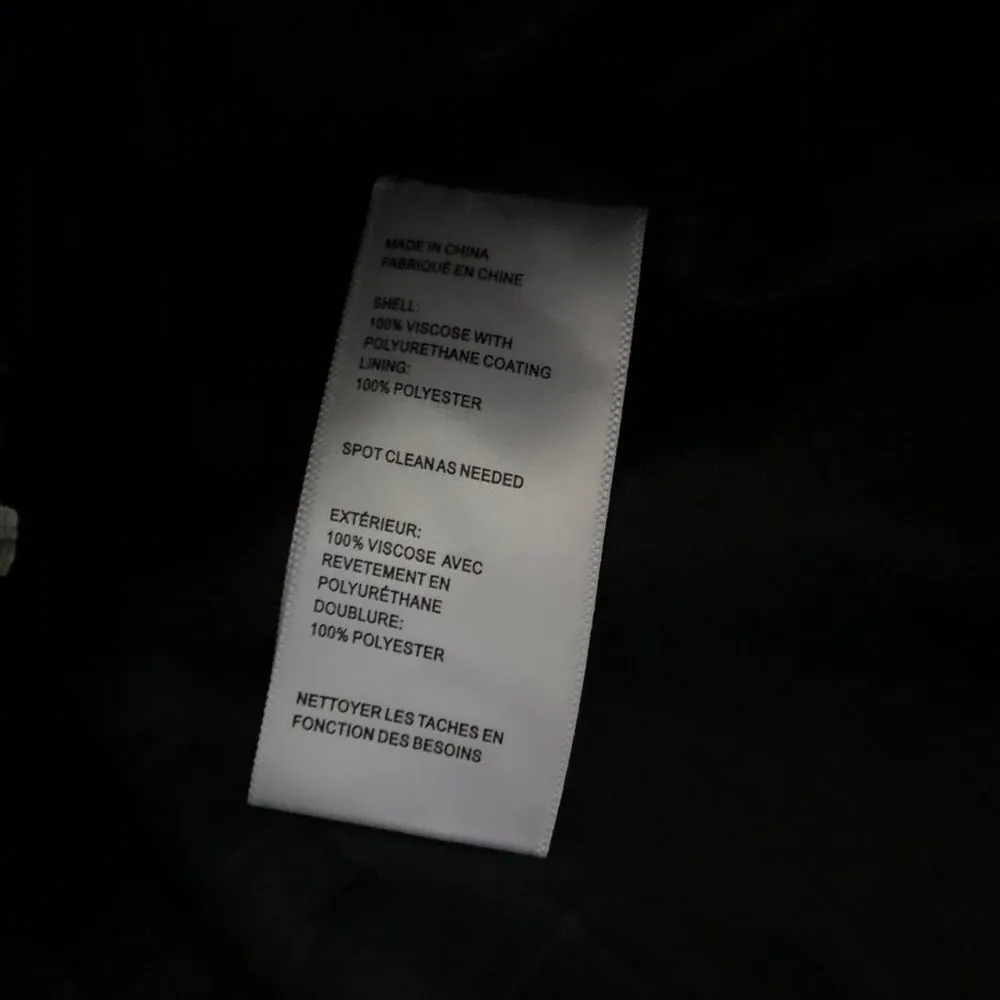 Silence + Noise UO Faux Patent Leather Zip Skirt S - Image 9