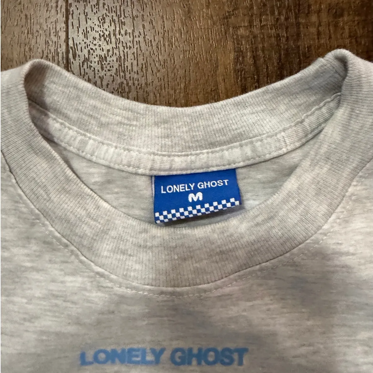 Lonely Ghost It’s Not Gossip It’s Networking Graphic Tee Shirt Size M - Image 2