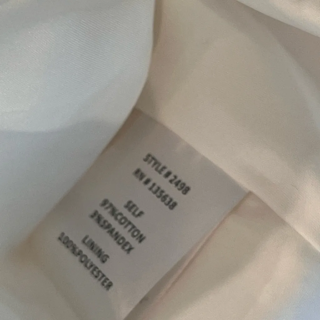 Anthropolgie Hutch large bow tank top‎ white small - Image 5