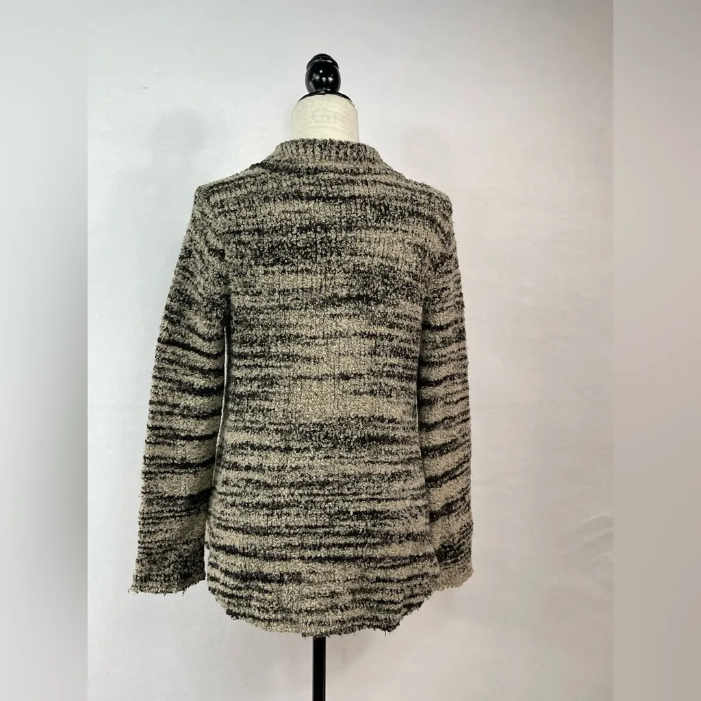 Free People Black and Tan Cardigan - Image 9