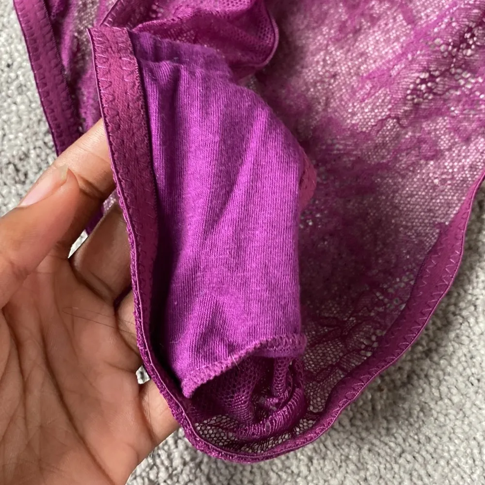 Chlala Cheri Paris Intimate Teddy SIZE 1X/2X Purple - Image 3